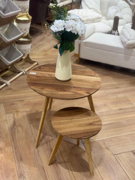 طقم طاولات من قطعتين